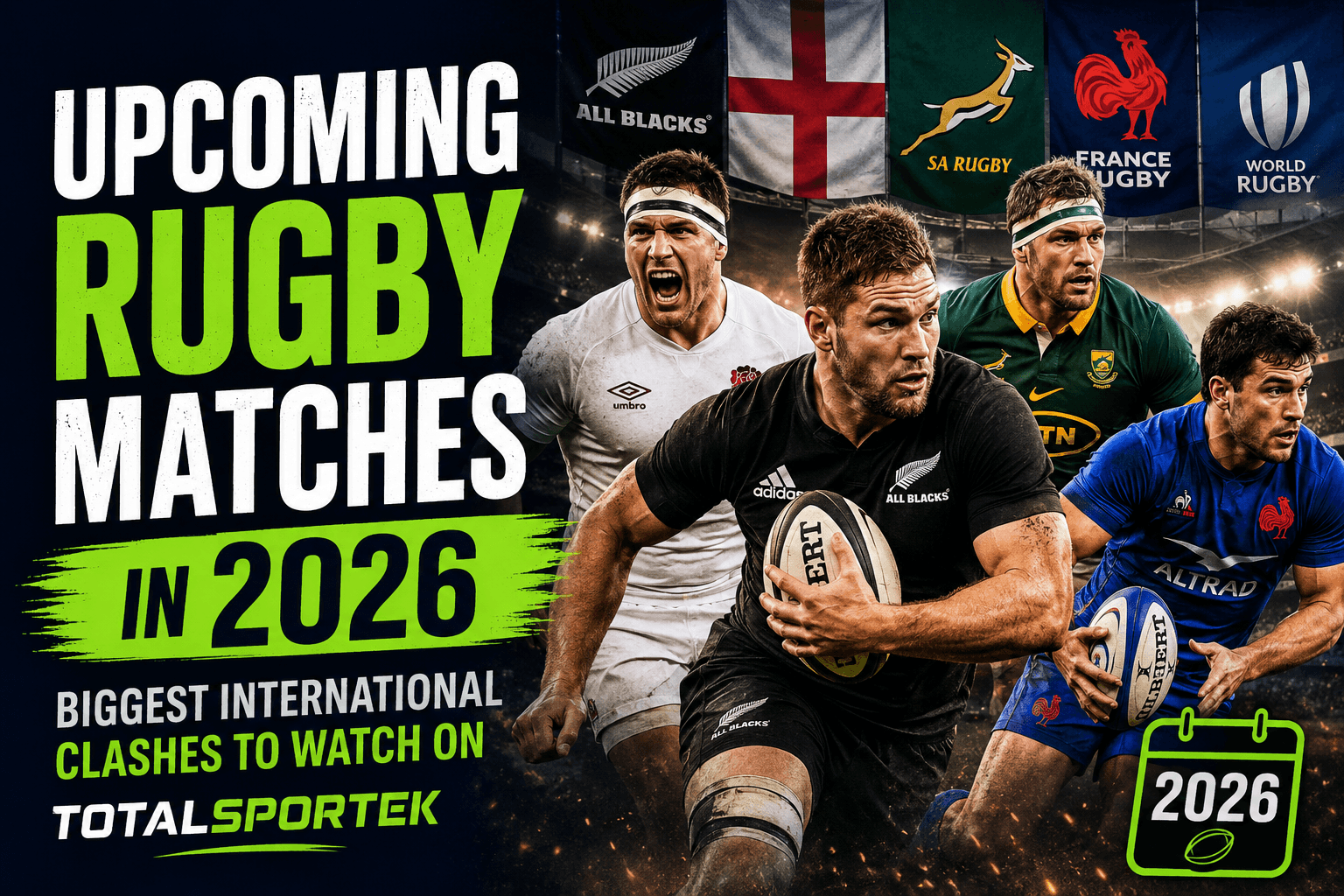 Upcoming Rugby Matches in 2026: Biggest International Clashes to Watch on Totalsportek