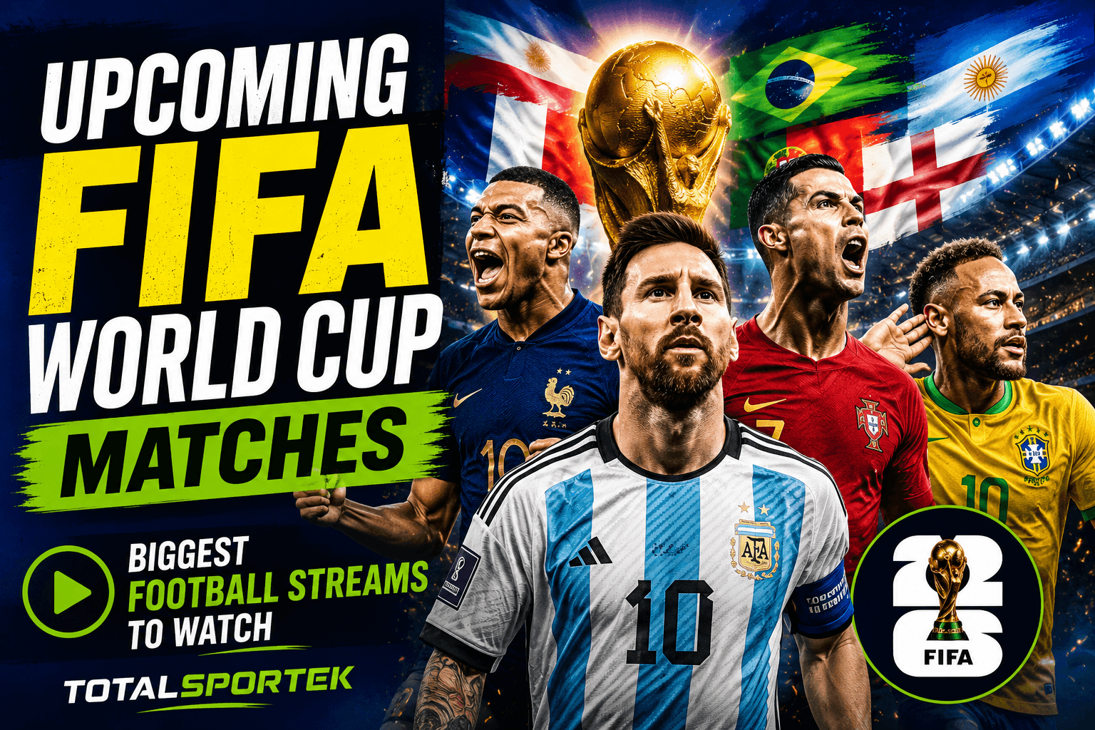 Upcoming FIFA World Cup Matches: Biggest Football Streams to Watch on Totalsportek