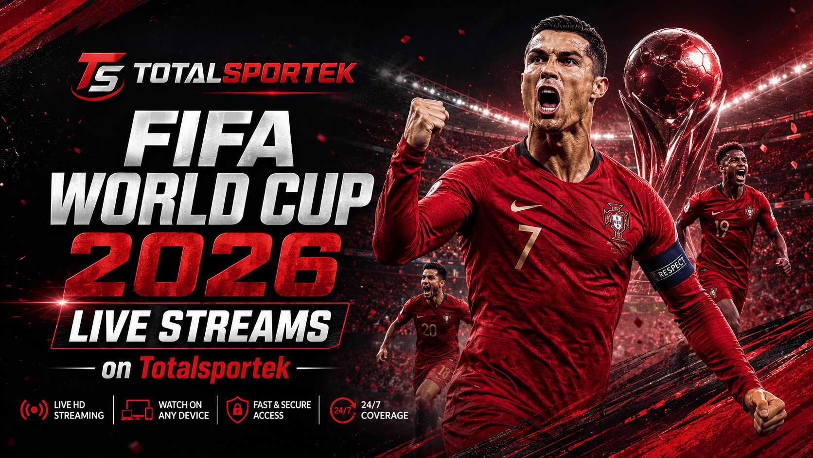 FIFA World Cup 2026 Streams on Totalsportek
